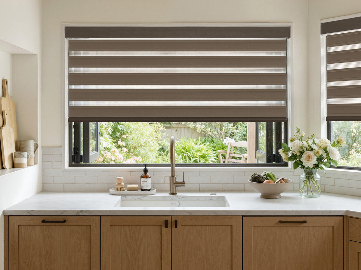 Marlow Light Filtering Zebra Blind - Joydeco UK