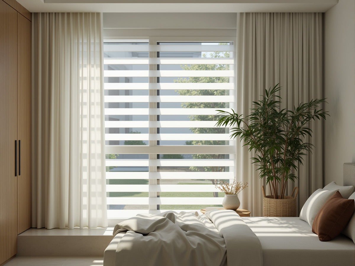Joydeco UK's custom made-to-measure window treatments