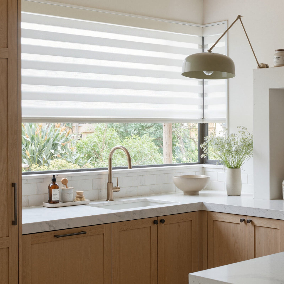 Marlow Light Filtering Zebra Blind - Joydeco UK