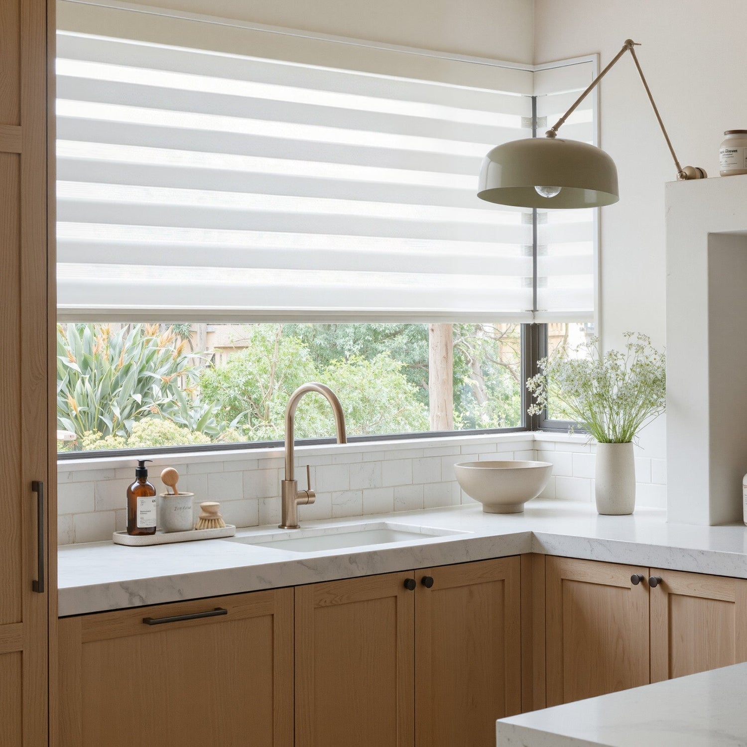 Marlow Light Filtering Zebra Blind - Joydeco UK