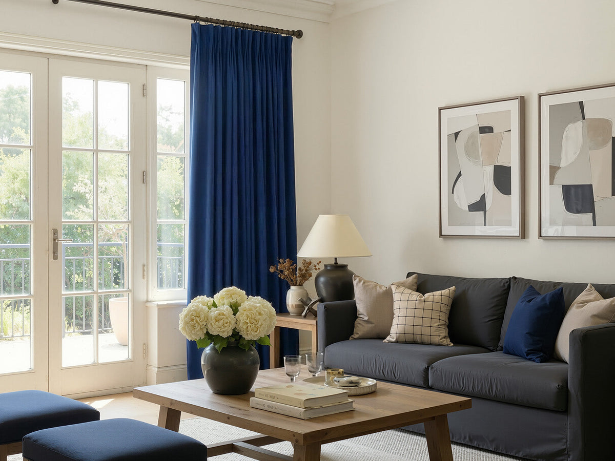 Sloane Velvet Room Darkening Curtain - Joydeco UK