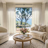 Feather Custom Lightweight Sheer Curtain - Joydeco UK