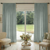 Oak Cotton Linen Semi-Blackout Curtain - Joydeco UK