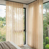 Linden Linen Blend Sheer Curtain - Joydeco UK