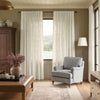 Braden Cotton Linen Light Filtering Curtain