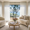 Feather Custom Lightweight Sheer Curtain - Joydeco UK