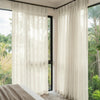 Linden Linen Blend Sheer Curtain - Joydeco UK