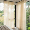 Linden Linen Blend Sheer Curtain - Joydeco UK