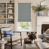 Palmer Textured 100% Blackout No-Drill Roman Blind