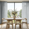 Willow Lightweight Linen Blend Sheer Curtain - Joydeco UK