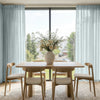 Willow Lightweight Linen Blend Sheer Curtain - Joydeco UK