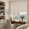 Haven Linen Blend 100% Blackout Roman Blind