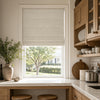 Clara Textured Light Filtering No-Drill Roman Blind