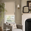 Haven Linen Blend Blackout No-Drill Roman Blind