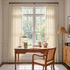 Avery Textured Linen Blend Light Filtering Curtain