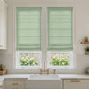 Oak Cotton Linen Semi-Blackout No-Drill Roman Blind