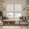 Avery Textured Linen Blend Light Filtering Roman Blind