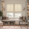 Avery Textured Linen Blend Light Filtering Roman Blind