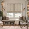 Avery Textured Linen Blend Light Filtering Roman Blind