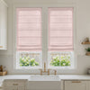 Oak Cotton Linen Semi-Blackout No-Drill Roman Blind